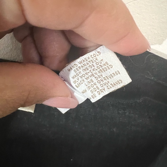 Chicos Black Linen cotton Blend Tunic Top Blouse Beaded Scoop Neck 3/4 Sleeve,1 - Picture 5 of 7